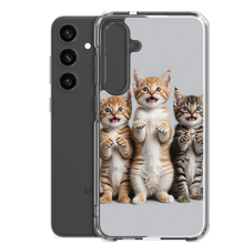 Funny Tripple Cats Samsung Case