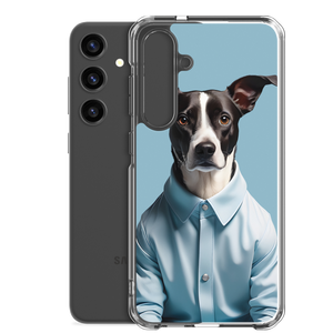 Sad Dog Blue Samsung Case