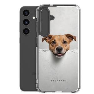 Smile Dog Peep Samsung Case