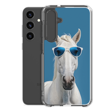 Cool Blue Horse Samsung Case