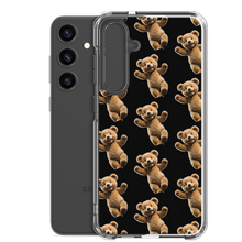 Happy Teddy Bear Pattern Samsung Case