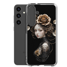 Lady Rose Copper Wire Art Samsung Case