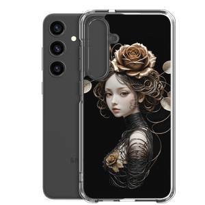 Lady Rose Copper Wire Art Samsung Case