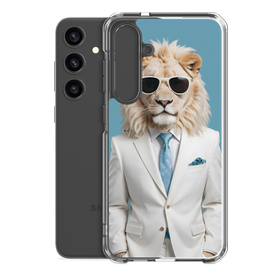 Funky White Lion Samsung Case