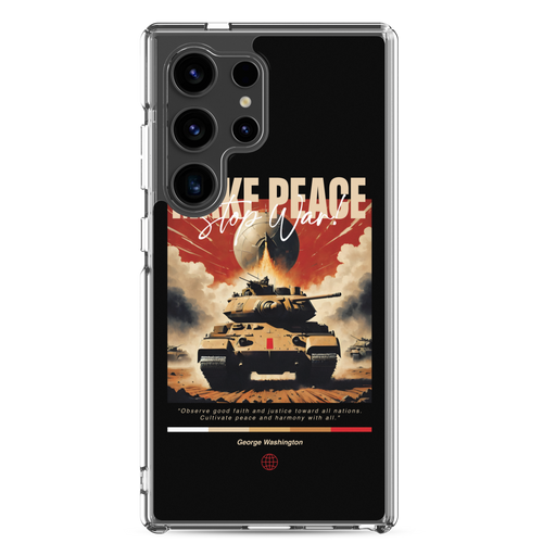 Make Peace Stop War Tank Samsung Case