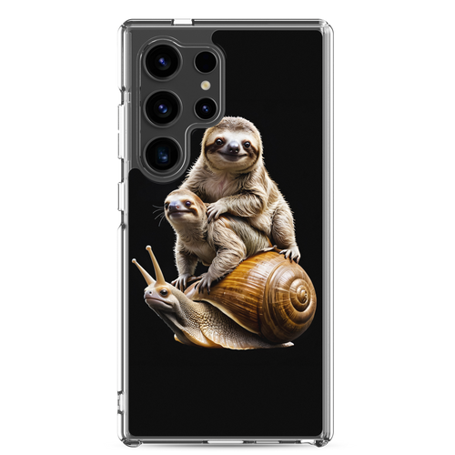 Sloth Riding A Snail Samsung Case