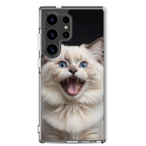 Angry Ragdoll Kitten Samsung Case