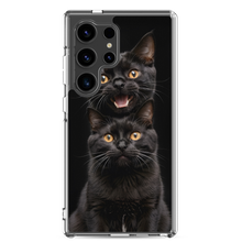 Two Black Cats Follows Samsung Case