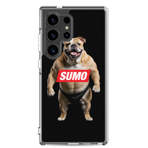 Sumo Bulldog Black Samsung Case