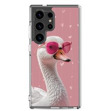 Cute Pink Swan Samsung Case