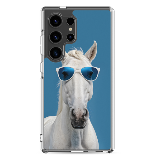 Cool Blue Horse Samsung Case