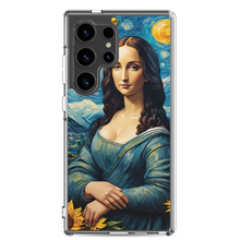 Monalisa Painting in Van Gogh Style Samsung Case