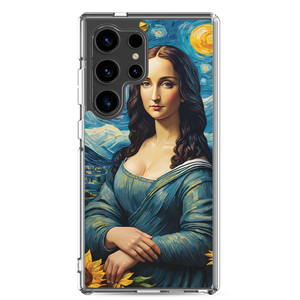 Monalisa Painting in Van Gogh Style Samsung Case