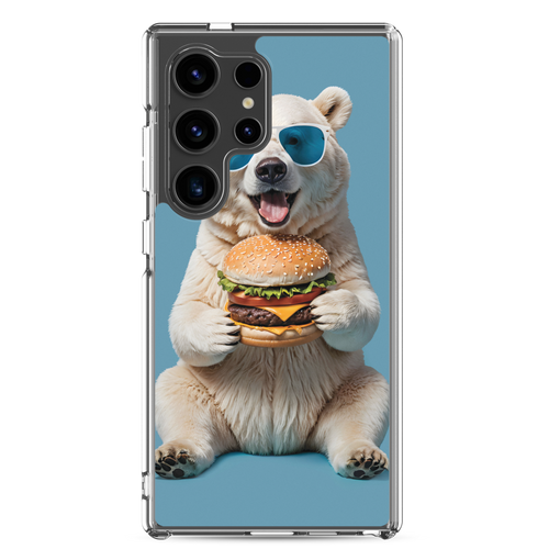 Polar Bear and Burger Samsung Case