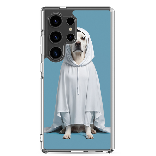 Dog in Ghost Costume Samsung Case