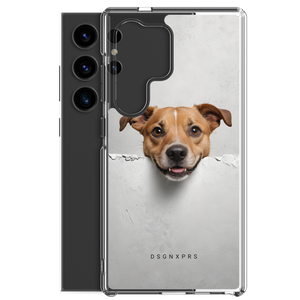 Smile Dog Peep Samsung Case