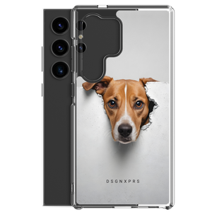 Funny Sad Dog Peep Samsung Case