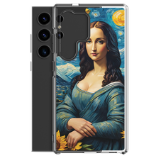 Monalisa Painting in Van Gogh Style Samsung Case