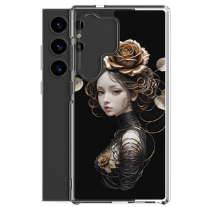 Lady Rose Copper Wire Art Samsung Case