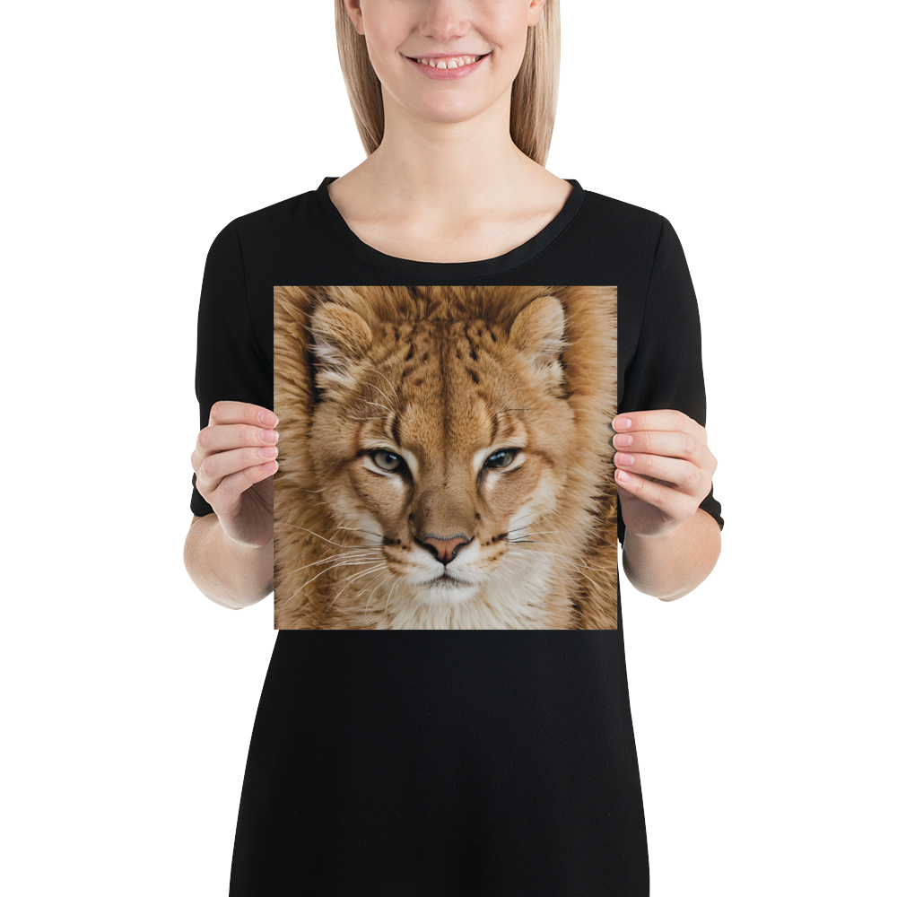 Baby Lion Poster Print Art