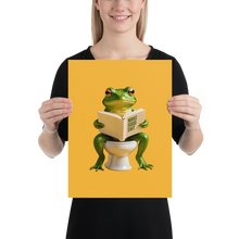 Frog Poop Poster Print Art