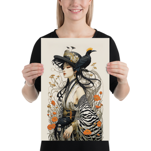 Mrs. Flora and Fauna Poster Print Art