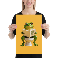 Frog Poop Poster Print Art