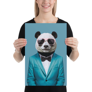 Funky Panda Poster Print Art