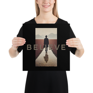 Believe Poster Print Art