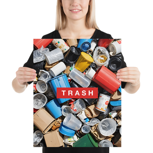 Trash Poster Print Art