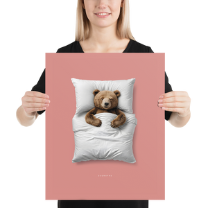 Sleeping Bear Poster Print Art