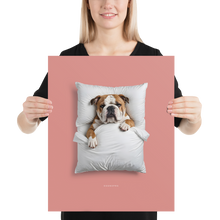 Sleeping Bulldog Poster Print Art