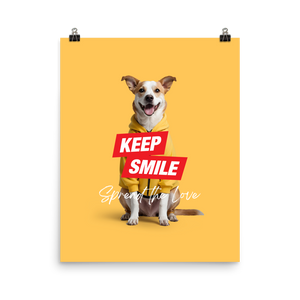 Good Boy Yellow Poster Print Art