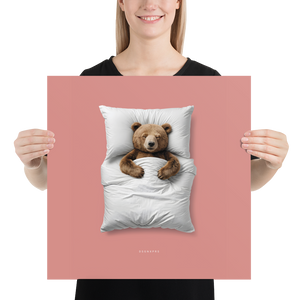 Sleeping Bear Poster Print Art