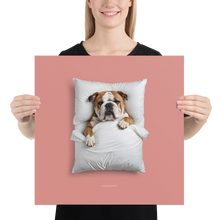 Sleeping Bulldog Poster Print Art