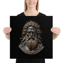 Zeus Copper Wire Sculpture Poster Print Art