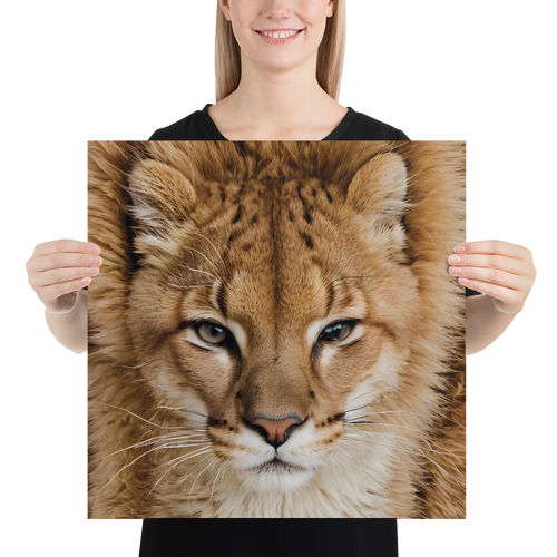 Baby Lion Poster Print Art