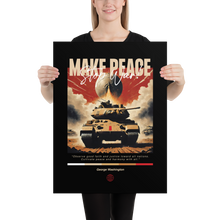 Make Peace Stop War Tank Poster Print Art