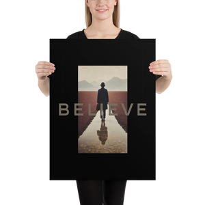 Believe Poster Print Art