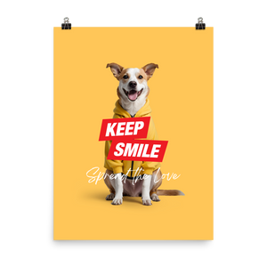 Good Boy Yellow Poster Print Art