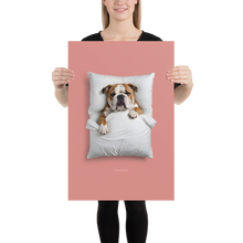 Sleeping Bulldog Poster Print Art