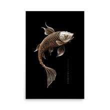 Copper Fish Art Poster Print Art