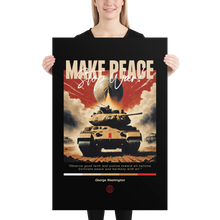 Make Peace Stop War Tank Poster Print Art