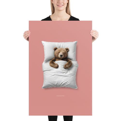 Sleeping Bear Poster Print Art