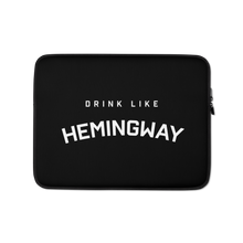 Drink Like Hemingway Laptop Sleeve