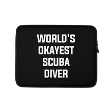 World's Okayest Scuba Diver Laptop Sleeve