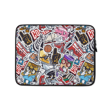 Street Art College Pattern Laptop Sleeve