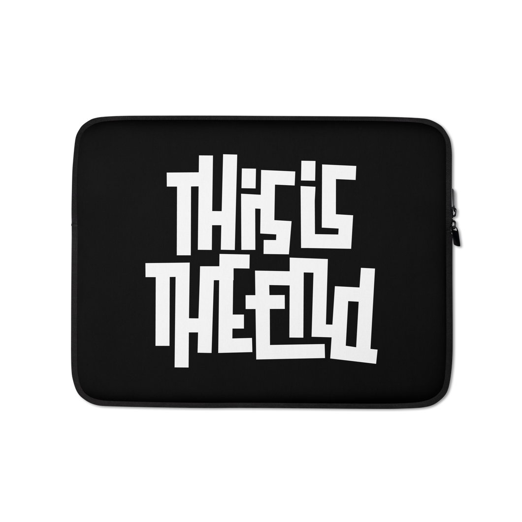 THIS IS THE END? Reverse Laptop Sleeve