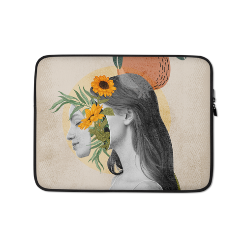 Beautiful Vintage Collage Art Laptop Sleeve