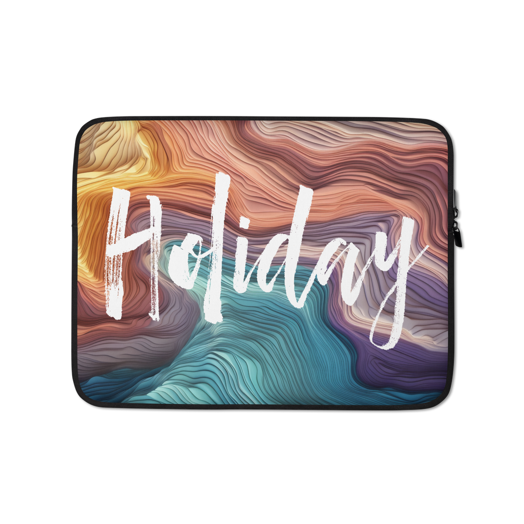 Holiday Wavy Canyon Laptop Sleeve